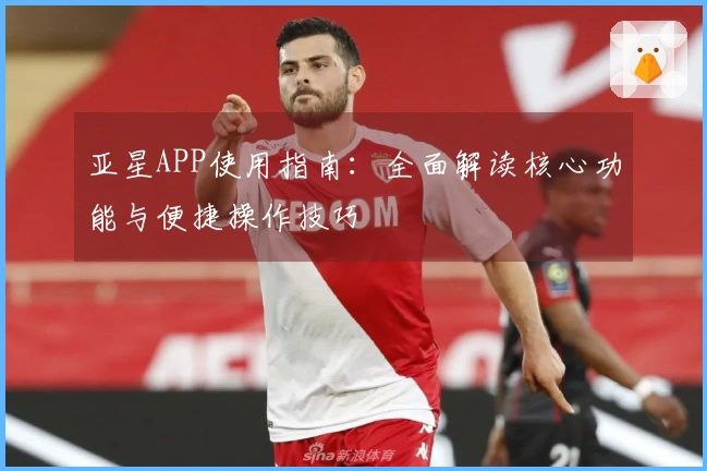 亚星APP使用指南：全面解读核心功能与便捷操作技巧